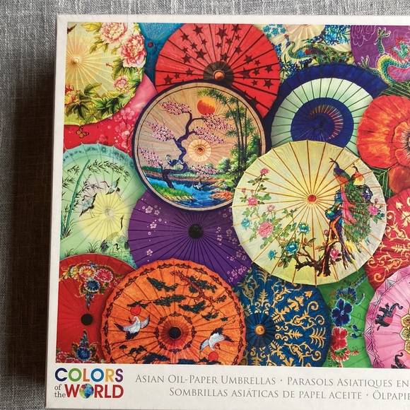 EUROGRAPHICS PUZZLE Colors of the World “Asian Oil-Paper Umbrellas” 1000 pieces - Picture 3 of 7